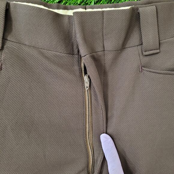 Vintage 80s LEVIS Sportswear Knits Pants 32x27 MOD Polyester - Picture 7 of 16